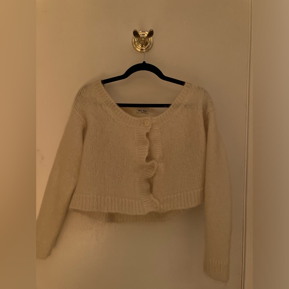 Miu Miu Cropped Cardigan